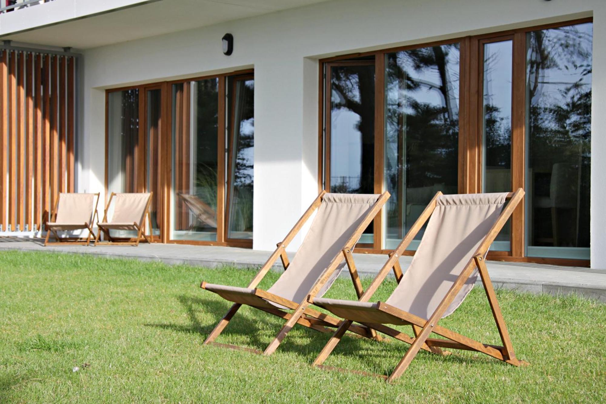 Let'S Sea - 2 Bedroom - Premium Baltic Apartment With Front Sea View Garden And Spa Access Гонски Экстерьер фото