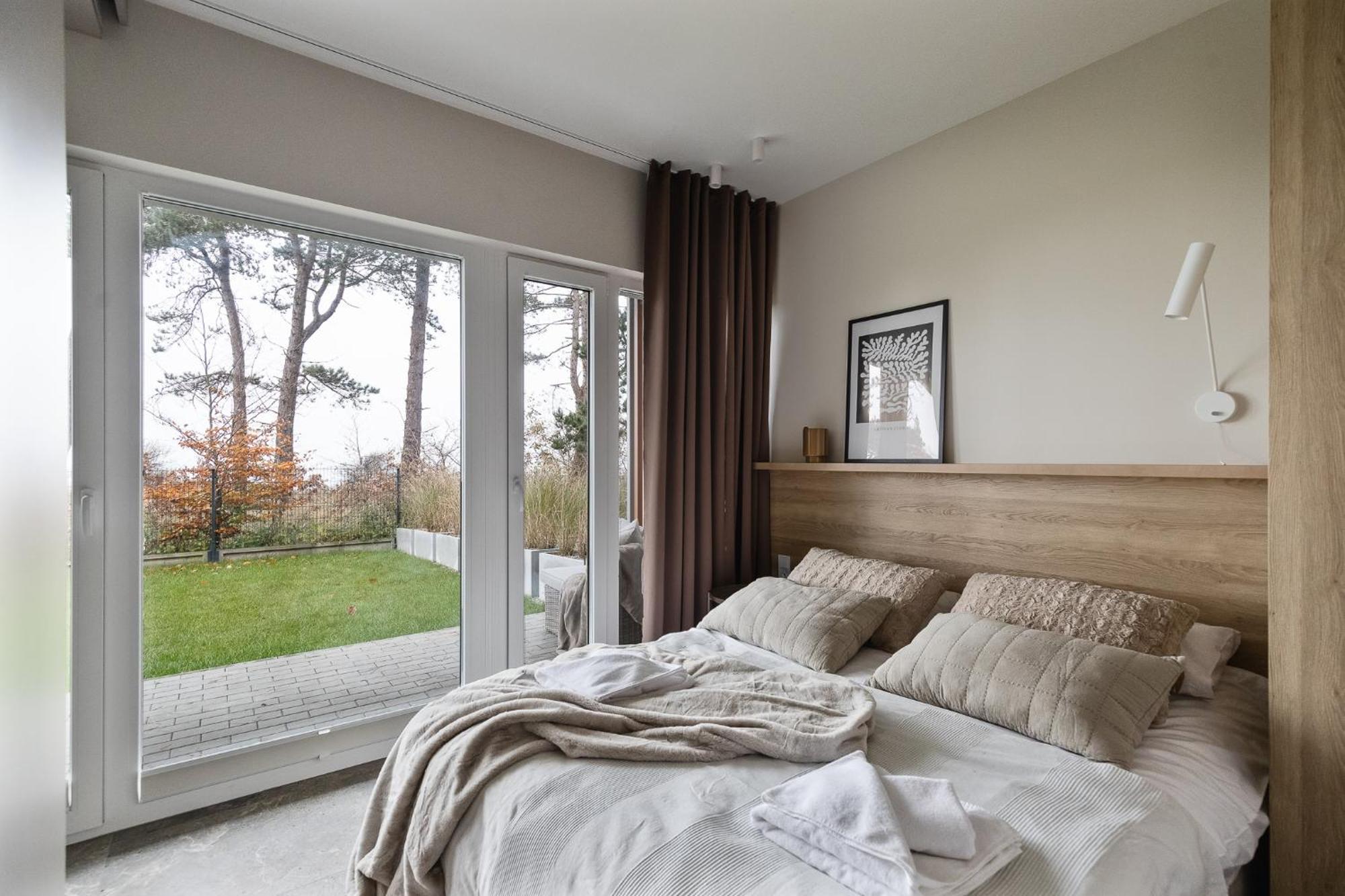 Let'S Sea - 2 Bedroom - Premium Baltic Apartment With Front Sea View Garden And Spa Access Гонски Экстерьер фото