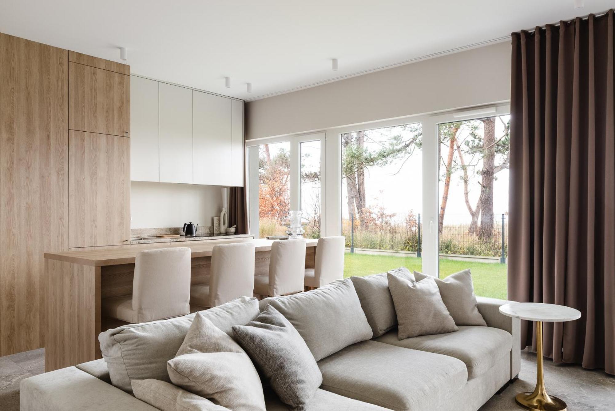 Let'S Sea - 2 Bedroom - Premium Baltic Apartment With Front Sea View Garden And Spa Access Гонски Экстерьер фото